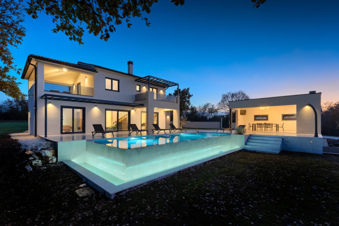 Exterior and surroundings, Villa Duplich with pool in &Scaron;ajini, Istria, Croatia &Scaron;ajini
