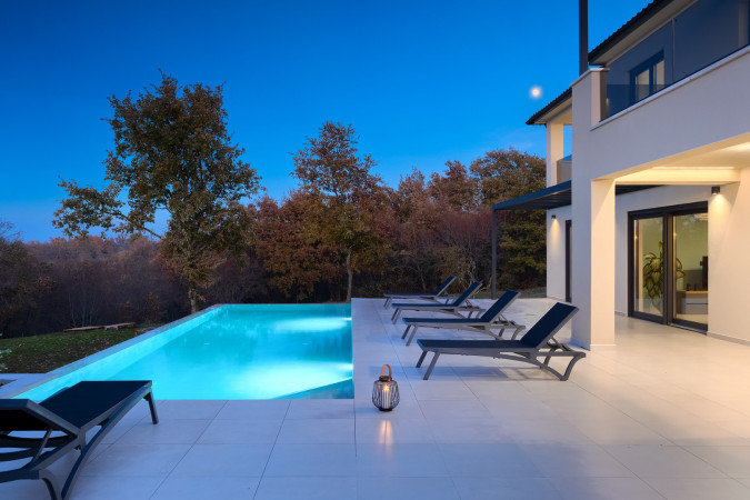 Exterior and surroundings, Villa Duplich with pool in &Scaron;ajini, Istria, Croatia &Scaron;ajini