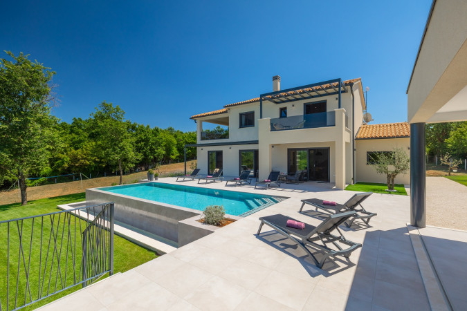 Exterior and surroundings, Villa Duplich with pool in &Scaron;ajini, Istria, Croatia &Scaron;ajini