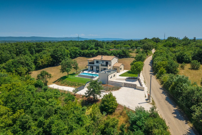 Exterior and surroundings, Villa Duplich with pool in &Scaron;ajini, Istria, Croatia &Scaron;ajini
