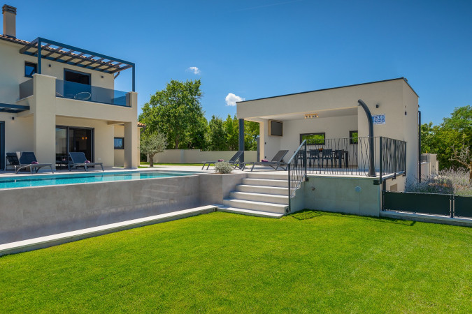 Exterior and surroundings, Villa Duplich with pool in &Scaron;ajini, Istria, Croatia &Scaron;ajini