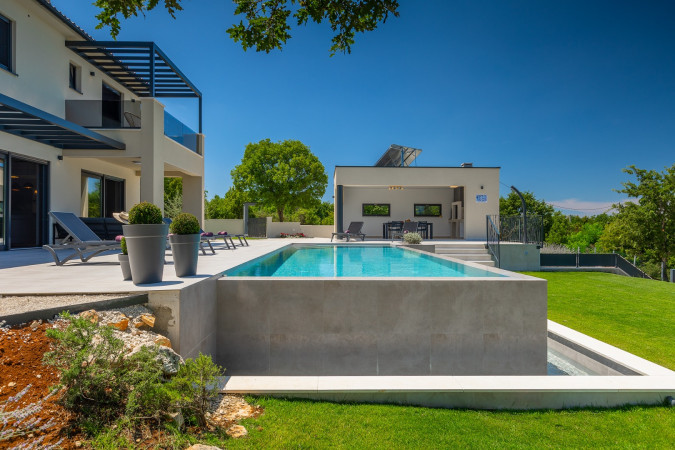 Exterior and surroundings, Villa Duplich with pool in &Scaron;ajini, Istria, Croatia &Scaron;ajini
