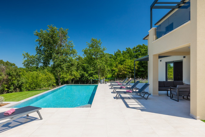 Exterior and surroundings, Villa Duplich with pool in &Scaron;ajini, Istria, Croatia &Scaron;ajini