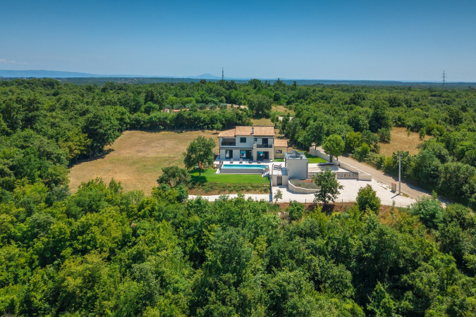 Exterior and surroundings, Villa Duplich with pool in &Scaron;ajini, Istria, Croatia &Scaron;ajini